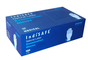 IndiSAFE Latex Examination Gloves